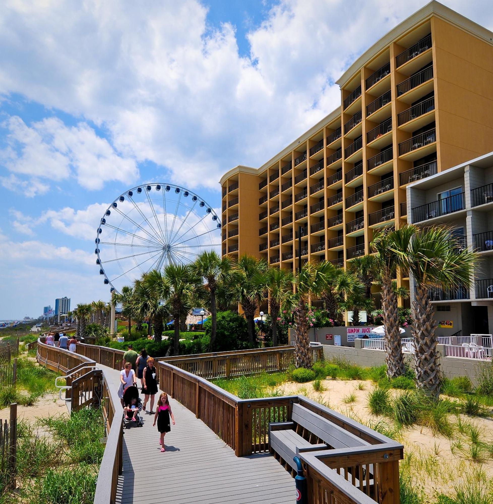 Holiday Pavilion Resort On The Boardwalk Myrtle Beach Eksteriør billede