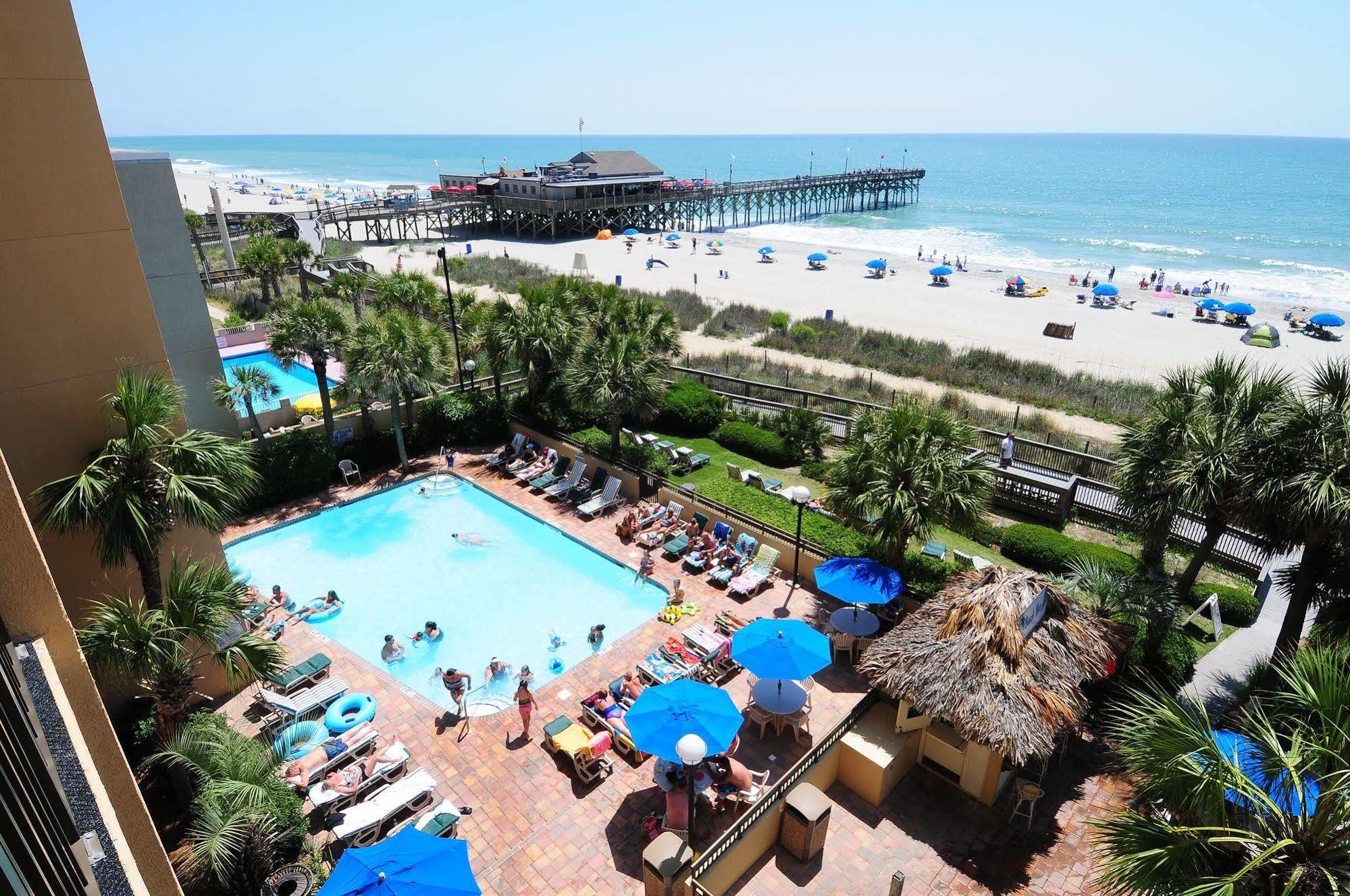 Holiday Pavilion Resort On The Boardwalk Myrtle Beach Eksteriør billede